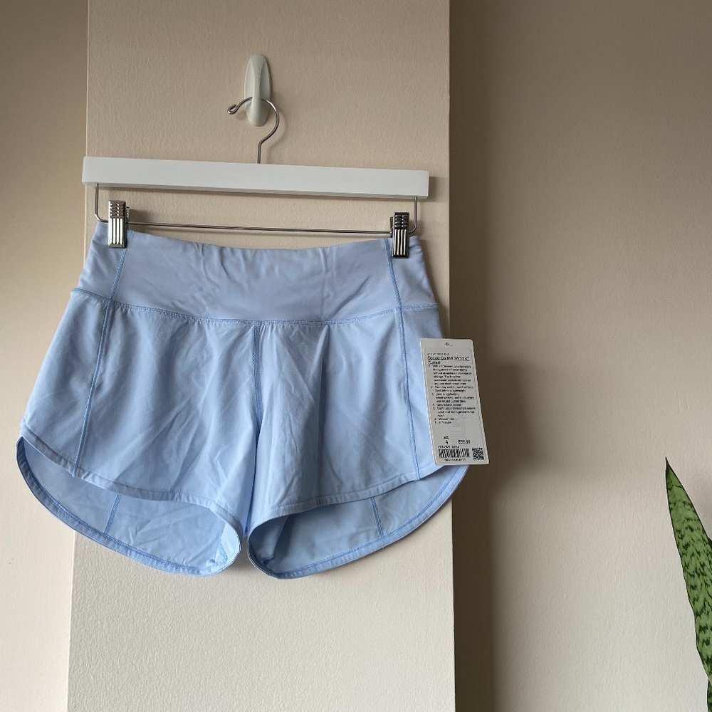 Lululemon Speed Up Short Long 4" Updated Daydream